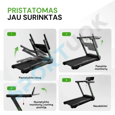 Bėgimo takelis Tunturi Cardio Fit T60