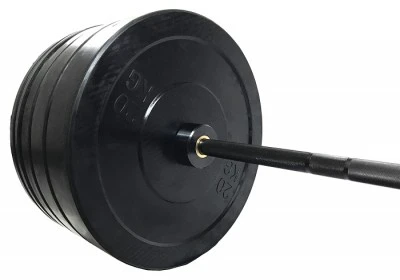 Bumper svarmenų ir štangos komplektas STRONGMAN 90kg