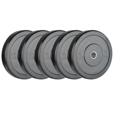 Bumper svarmenys STRONGMAN Juodas (5-25kg) (Svoris: 20 kg)