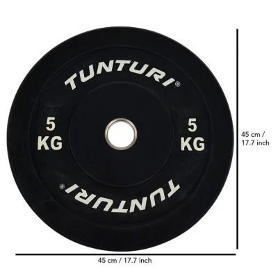 Bumper svarmenys TUNTURI 5-25kg (Svoris: 20 kg)