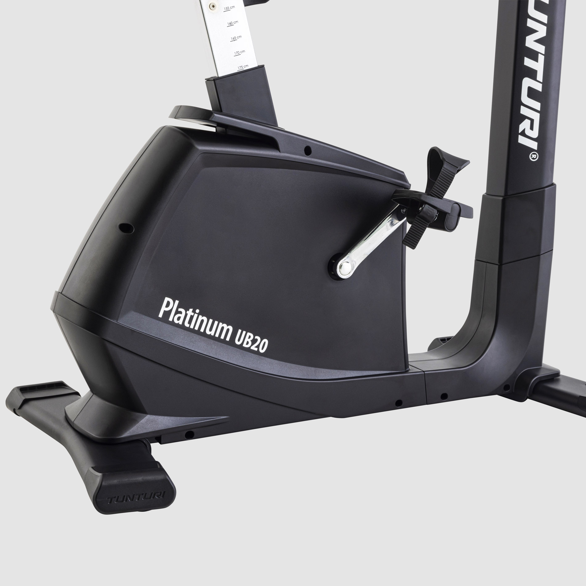Dviratis treniruoklis TUNTURI PLATINUM UB20 UPRIGHT BIKE + App aprašymas - Prekės nuotrauka