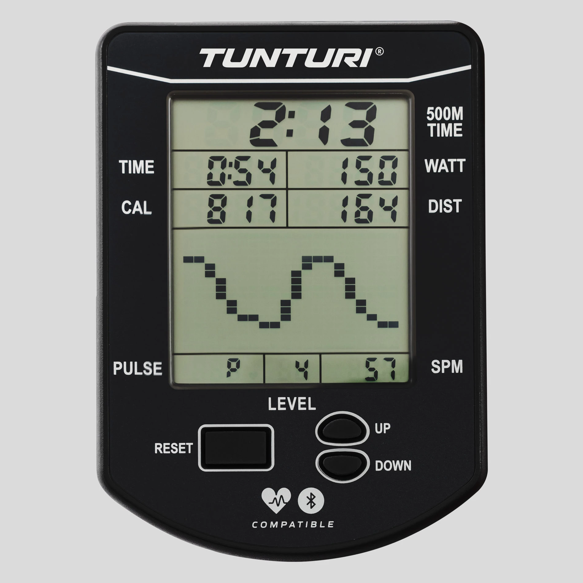 Tunturi Irklavimo treniruoklis FLUID Signature R90W Rower + App aprašymas - Prekės nuotrauka