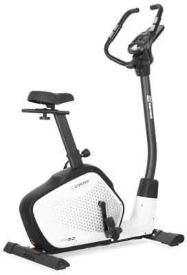 Dviratis treniruoklis GYMSTICK GB3.0 (juodas / juodai baltas) (Spalva: Juoda)