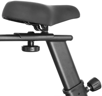 Dviratis treniruoklis GYMSTICK GB3.0 (juodas / juodai baltas) (Spalva: Balta/juoda)
