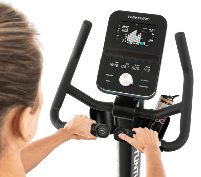 Dviratis treniruoklis TUNTURI PLATINUM UB20 UPRIGHT BIKE + App