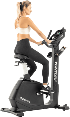 Dviratis treniruoklis TUNTURI PLATINUM UB20 UPRIGHT BIKE + App