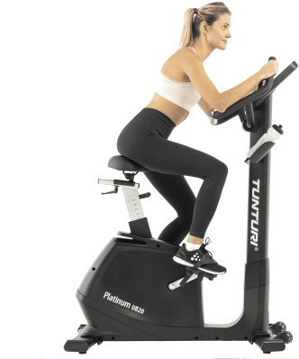 Dviratis treniruoklis TUNTURI PLATINUM UB20 UPRIGHT BIKE + App