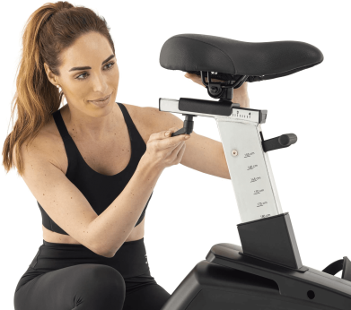 Dviratis treniruoklis TUNTURI PLATINUM UB30 UPRIGHT BIKE + App