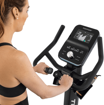 Dviratis treniruoklis TUNTURI PLATINUM UB30 UPRIGHT BIKE + App
