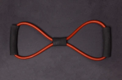 Espanderis MOVES 8-Ring Tube (Spalva: Raudona)