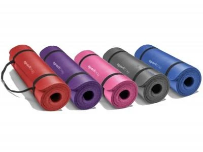 Fitneso kilimėlis Sportbay® NBR (1 cm) (Spalva: Pilka)