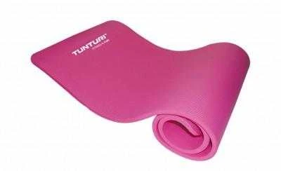 Fitneso kilimėlis Tunturi Fitnessmat NBR 15 mm, rožinės spalvos