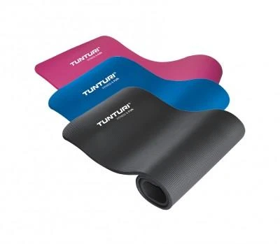 Fitneso kilimėlis Tunturi Fitnessmat NBR 15 mm, tamsiai mėlynos spalvos