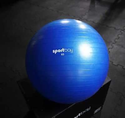 Gimnastikos kamuolys SPORTBAY® 65 cm (Spalva: Mėlyna)