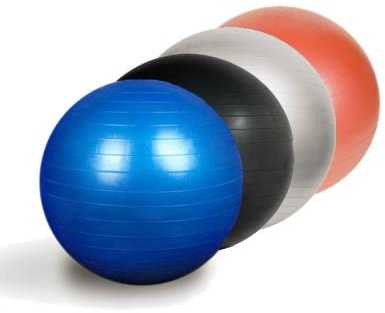 Gimnastikos kamuolys SPORTBAY® 65 cm (Spalva: Mėlyna)