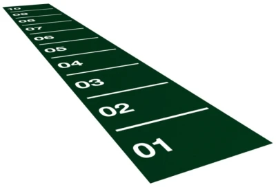 Grindų danga su dirbtine žole Trackz Core Range 15 × 1 m (Spalva: Juoda)