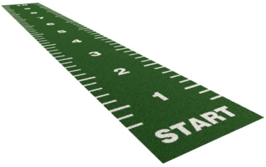 Grindų danga su dirbtine žole Trackz Essential Range 15 × 2 m (Spalva: Juoda)