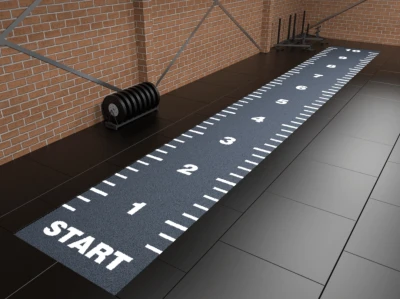 Grindų danga su dirbtine žole Trackz Essential Range 15 × 2 m (Spalva: Pilka)