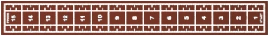 Grindų danga su dirbtine žole Trackz Premium Range 15,4 × 1,33 m (Spalva: Raudona)