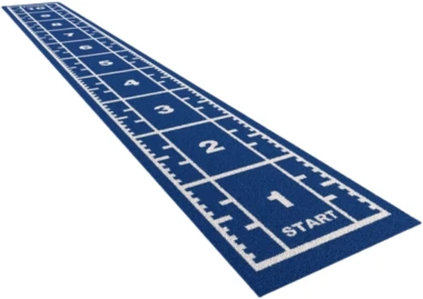 Grindų danga su dirbtine žole Trackz Premium Range 10,4 × 1,33 m (Spalva: Juoda)