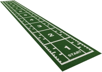 Grindų danga su dirbtine žole Trackz Premium Range 15,4 × 1,33 m (Spalva: Pilka)