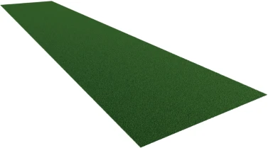 Grindų danga su dirbtine žole Trackz Uni Outdoor 10 × 2 m (tinka laukui) (Spalva: Plytų)