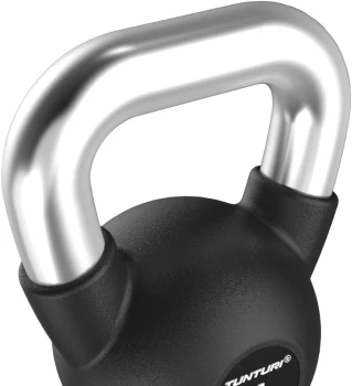 Gumuotas svarstis Tunturi Platinum Rubber Kettlebell 4–32 kg (Svoris: 8kg)