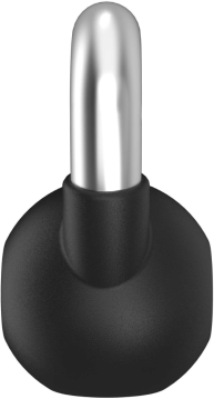 Gumuotas svarstis Tunturi Platinum Rubber Kettlebell 4–32 kg (Svoris: 4kg)