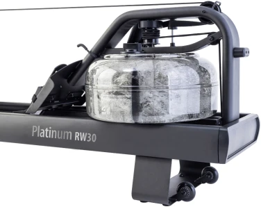 None Irklavimo treniruoklis TUNTURI Platinum RW30 Rower. By Fluid + App