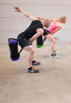 Jėgos maišas GYMSTICK Fitness Bag (5-20kg) (Svoris: 15 kg)