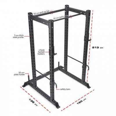 Jėgos stovas GYMSTICK Alpha Power Rack
