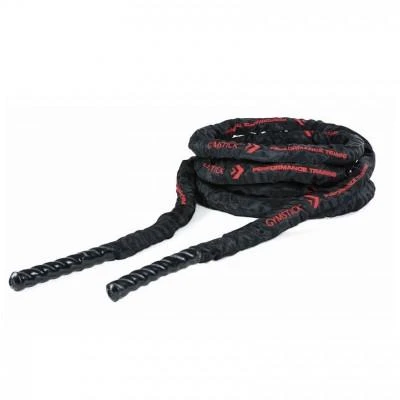 Jėgos virvė GYMSTICK BATTLE ROPE WITH COVER 12M/3,8cm