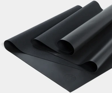 Jogos kilimėlis MANDUKA GRP® Adapt Travel Yoga Mat 1,5 mm (Spalva: Carbon Juodas)