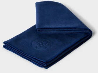 Jogos rankšluostis Manduka eQua® YOGA HAND TOWEL (Spalva: Midnight)