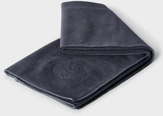 Jogos rankšluostis Manduka eQua® YOGA HAND TOWEL (Spalva: Thunder)