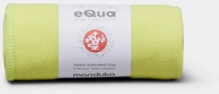 Jogos rankšluostis Manduka eQua® YOGA HAND TOWEL (Spalva: Nimbu)