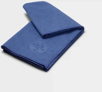 Jogos rankšluostis Manduka eQua® YOGA HAND TOWEL (Spalva: Thunder)
