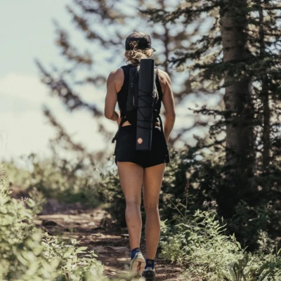 Kilimėlis MANDUKA PRO® Travel, 200 cm, 2 mm (Spalva: Juodas)