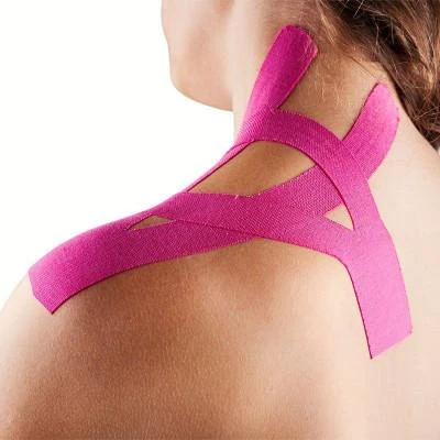 Kineziologinis teipas GYMSTICK 5m x 5cm juodas