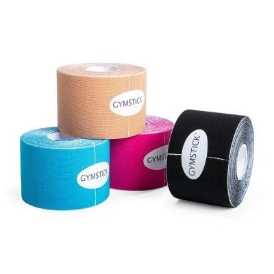 Kineziologinis teipas GYMSTICK 5m x 5cm juodas