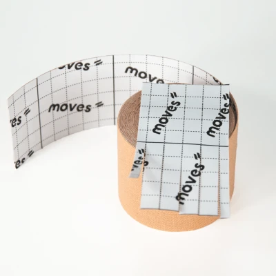 Kineziologinis teipas Moves Kinesiology Tape 5 cm x 5 m (Spalva: Mėlyna)