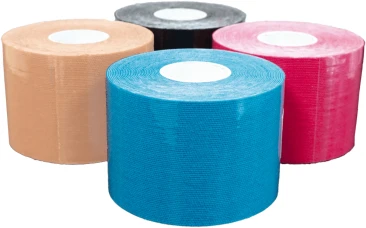 Kineziologinis teipas Moves Kinesiology Tape 5 cm x 5 m (Spalva: Mėlyna)