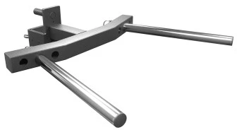 Lygiagretės Half Rack treniruokliui Tiguar Adjustable Dip Rail For Half Rack