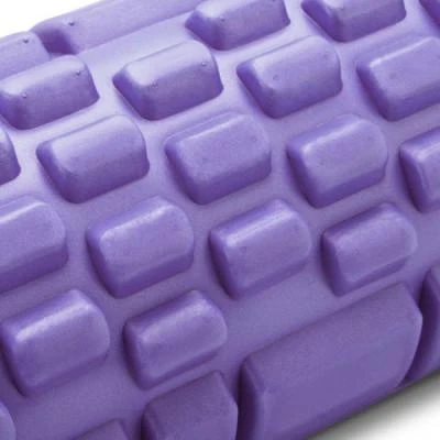 Masažinis volas Sportbay® Grid (33 cm) (Spalva: Violetinė)