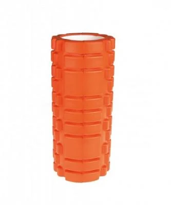 Masažinis volas Sportbay® Grid (33 cm) (Spalva: Oranžinė)