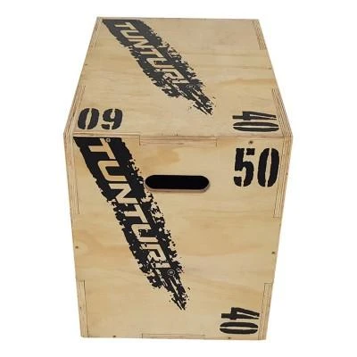Medinė platforma TUNTURI PlyoBox 40/50/60 cm
