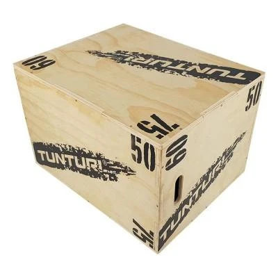 Medinė platforma TUNTURI PlyoBox 50/60/75 cm