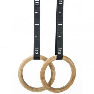 Mediniai gimnastikos žiedai SPORTBAY PRO (32mm)