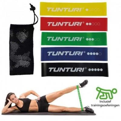 Mini juostų rinkinys TUNTURI 5vnt