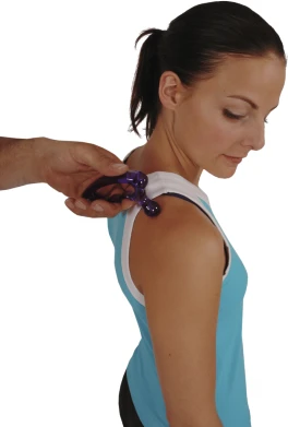 Masažuoklis Moves Index Knobber II (Spalva: Violetinė)